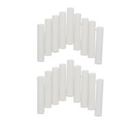 EXQUIMEUBLE Recharges de Gommes Blanches Correction Précise sans Abîmer le Papier 60 Pièces 5x25mm pour Dessin et Écriture Quotidienne pour Porte-crayons en Caoutchouc Cylindrique