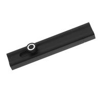 EXQUIMEUBLE Verrou Coulissant Loquet de Porte en Alliage D'aluminium sans Perçage Noir Vintage Anti-effraction Installation Adhésive Facile pour Porte Intérieure