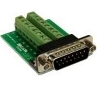 EXSYS EX-49010 Adaptateur de câble 15p D-SUB 16p vert