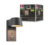 Ext 230v Appl Capea 6w 580lm 2200-3000k Détect Mouvement Ip44 Alu Anth