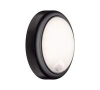 Ext 230v Applique Cone Wall 15w 1600lm 3000k Détect. Mvt Ip44 Anthracite