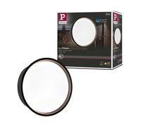 Ext 230v Applique Platomo 14,5w 2000lm 3000k Ip44 Bord De Mer Noir