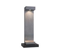 Ext 230v Borne Lumineuse Concrea H616mm 6,8w 630lm 3000k Ip65 Effet Ciment