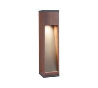 Ext 230v Borne Trabia H.400mm Gu10 3,5w 230lm Ip44 Bois