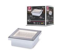 Ext 230v Encastré De Sol Brick 10x10cm 0,8w 80lm 2700k Détecteur Mvt Ip67