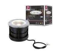 Ext 230v Encastré De Sol Floor D.12cm 6w 620lm 3000k Acier Inoxydable Ip67