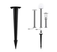 Paulmann Piquet à planter 94695 pour borne lumineuse d'extérieur H.400 mm Anthracite Métal