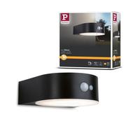 Ext Solaire Applique Eileen 5,5w 600lm 3000k Détect Mouv Ip44 Anthracite