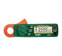 Extech 380942 Mini-Pince Ampèremétrique AC/DC 30 A True Rms | Faible courant, tension via cordons, bargraph, zéro auto, min/max, maintien données, cordons, mallette