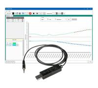 Extech 407001-PRO Logiciel d'Acquisition de Données et Câble USB