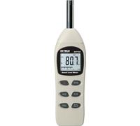 Extech 407730 Sonomètre numérique | Résolution 0,1dB, précision 2dB, bargraph analogique, max/min, maintien max, arrêt auto, pare-vent
