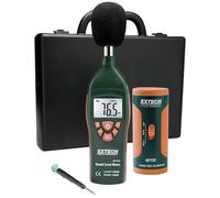 Extech 407732-KIT Kit De Sonomètre Basse/Haute Gamme | Type 2 ANSI/IEC 651, double plage, calibreur 94dB inclus, maintien données, maintien max, mallette