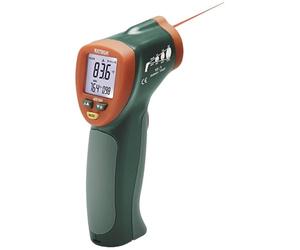 Extech 42510A Mini Thermomètre Infrarouge À Large Plage De Températures | IR sans contact, -50 à 650°C, résolution 0,1deg, alarme Hi/Lo, maintien données, arrêt auto, support