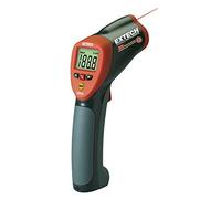 Extech 42545 Thermomètre Infrarouge Haute Température, Rapport Distance/Cible De 50:1, Pointeur Laser, Large Plage De Températures De -58 À 1832 °F (-50 À 1000 °C), Émissivité Réglable, Écran LCD