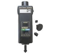 Extech 461895 Tachymètre Combiné À Contact Et Photo - Compteur De Tours/Minute Bimode Avec Capteur Laser, Haute Précision, Rappel De Mémoire, Min/Max, Grand Écran LCD Pour Moteurs