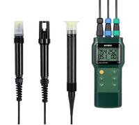 Extech Appareil de mesure de la qualité de leau pH, salinité, salinité, conductivité, particules dissoutes, température, oxygène