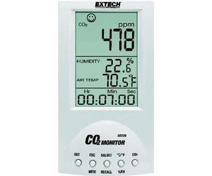 EXTECH Desktop CO2 Surveillance du dioxyde de carbone de la qualité de l'air intérieur Appareil de mesure de gaz (CO220)