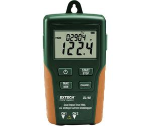 Extech DL160 DL160 Enregistreur de données multifonction Valeur de mesure intensité, tension 10 à 600 V/AC 10 à 200 A