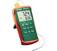 Extech EA11A EasyView Thermomètre avec entrée de type K | Deux thermocouples Type K, max/min/maintien, LCD rétroéclairé, -200 à 1360°C, CVC/alimentaire/labo