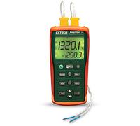 Extech EA15 EasyView Thermomètre double entrée pour enregistrement de données de température