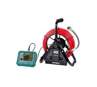 Extech HDV750 Videoscope Plumbing Kit | 640x480, champ 150°, caméra 28mm, bobine plomberie 30m avec localisateur, écran tactile 5po, 64Go