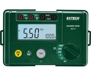 Extech MG310 Mesureur d'isolement 250 V, 500 V, 1000 V 0.0055 T ? (MG310)