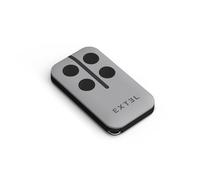 Extel Beep Télécommande Portail Et Garage 4 Boutons, 433,92 MHz, 80 m | 4 boutons, 433,920 MHz, 4 canaux, portée 80 m en champ libre, pile CR2032 incluse