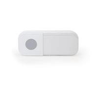Extel Carillo Push Bouton D'Appel sans Fil IP44, Portée 100 m | Bouton supplémentaire compatible gamme Carillo, sans fil, IP44, portée jusqu'à 100 m et plateforme jusqu'à 4 boutons