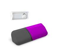Extel - Carillon blanc Jazzy 100 Fushia EXTEL Sonnette de porte Sans Fil Portée 100 m