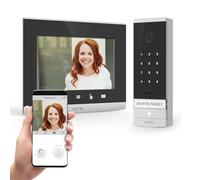 Visiophone filaire et connecté avec digicode intégré - Code Connect - 720320