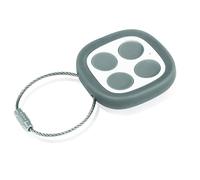 Extel Eve Télécommande Universelle Portail Et Garage, 4 Boutons, 50 m | 4 canaux, 433,920/868,35 MHz, portée 50 m en champ libre, copie depuis télécommande d’origine, CR2032