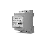 Extel Modulo Alimentation Rail DIN 17 V 1,5 A Pour Visiophone | 100-230 V vers 17 V, 1,5 A, largeur 53 mm, 3 modules DIN, pour visiophones Extel alimentés en 17 V.