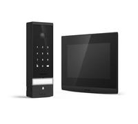 EXTEL Open 3K Visiophone Connecté 3K, Clavier Code, QR Code, App, RFID | Visiophone connecte 2 fils, 3K, ecran 7", acces digicode+RFID+QR+app, Polarity Protect, vision nocturne