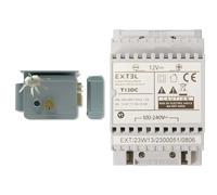 Extel - Serrure électrique - WE 5001/2 BIS, pour ouverture gauche ou droite & Alimentation modulaire pour visiophones filaires EXTEL alimentés en 12V