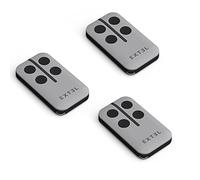 Extel - Télécommande Extel Beep pour portail et porte de garage (ex WEATEM) - Lot de 3