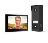 Extel Wave 3 Visiophone sans Fil Connecté avec Lecteur d’Empreintes | 2K, vision nocturne, Portée 350 m, Batterie rechargeable USB-C, App Extel Connect, Accès empreinte digitale