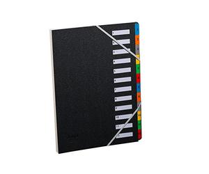 Extendos Mon Dossier 337.12 EL02 Trieur 12 compartiments Noir