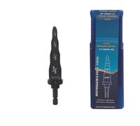 Extenseur de tube 5 en 1 avec interface de perçage pour l'ébavurage, l'ébavurage et l'alésage des tubes en cuivre et aluminium sur le terrain (4 en 1)