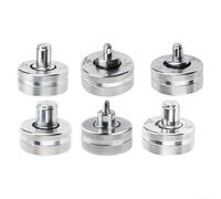 Extenseur de tube hydraulique pneumatique avec mandrin à changement rapide et plusieurs têtes d'expansion pour tuyaux en cuivre dans les systèmes de climatisation et de réfrigération (1,27 cm)