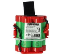 EXTENSILO 1x Batterie remplacement pour Gardena 589 58 61-01, 586 57 62-03, 586 57 62-04 pour tondeuse (3000mAh, 18V, Li-ion)