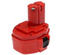 EXTENSILO 1x Batterie remplacement pour Makita 1434, 192600-1, 1435, 1422, 1422 192600-1, 1433, 1435F, 1420 pour outil électrique (3300 mAh, NiMH, 14,4 V)