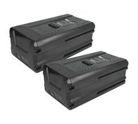 EXTENSILO 2X Batterie Compatible avec Stiga SBC 80 D AE | SAB 80 AE, Multiclip Pro 50 S AE outil de jardinage cisaille (5Ah, 80V, Li-ion)