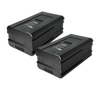 EXTENSILO 2X Batterie Remplacement pour Stiga SBT 2580 AE, BT 80 Li 5.0, BT 80 Li 4.0 pour Outil électrique et de Jardin (6000 mAh, Li-ION, 80 V)