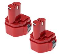 EXTENSILO 2x Batteries compatible avec Greenlee Gator Pro E12CCX, UAP32GL, UAP32GL-11 outil électrique (3300 mAh, NiMH, 12 V)