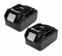 EXTENSILO 2x Batteries compatible avec Makita BHR241Z, BHR242RFE, BHR242RFEV, BHR242Z outil électrique (2500 mAh, Li-ion, 18 V)