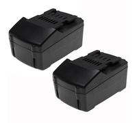 EXTENSILO 2x Batteries compatible avec Steinel GluePRO 18V, MobileHEAT 3 outil électrique (5000 mAh, Li-ion, 18 V)