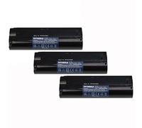 EXTENSILO 3X Batterie Compatible avec Mikrofyn Mikrolaser ML 13X | ML-14i, ML 11X, ML 10X, ML 11LD, ML 10LD outil électrique (3300 mAh, NiMH, 7,2 V)