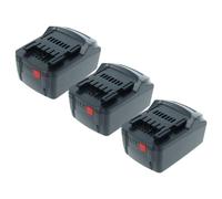 EXTENSILO 3x batterie compatible avec Novus J-550, J-551 | outil électrique (5000 mAh, Li-ion, 18 V)