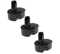 EXTENSILO 3x Batteries remplacement pour Dewalt W9091 pour outil électrique (3300 mAh, NiMH, 14,4 V)
