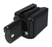 EXTENSILO Batterie compatible avec Bosch série GBM 1º géneration avec excroissance 12 V outil électrique (2500 mAh, NiMH, 12 V)